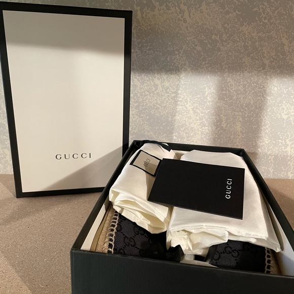 HOT SUMMER BLACK GUCCI ESPADRILLES - Picture 14 of 15